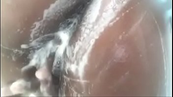Wet pussy in the shower
